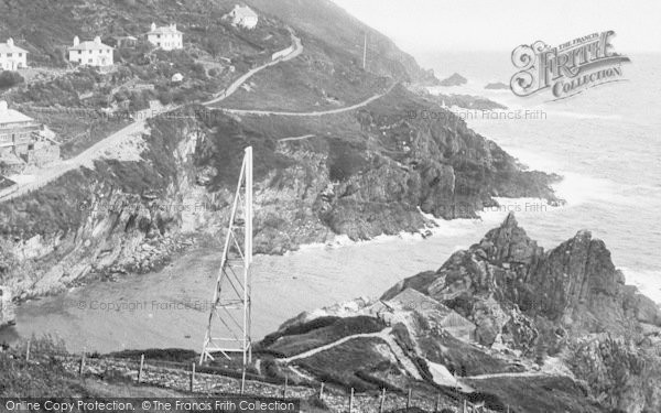 Photo of Polperro, The Harbour Entrance And Peak Rock 1924
