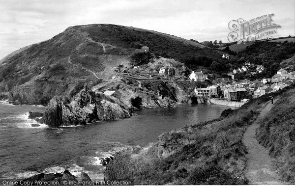 Photo of Polperro, The Harbour Entrance c.1960