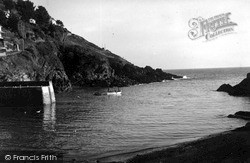 The Harbour Mouth c.1955, Polperro
