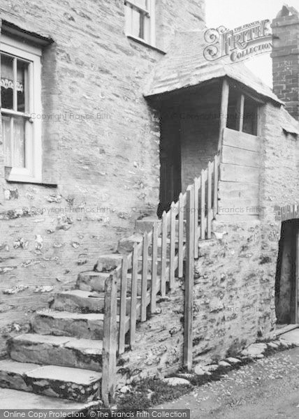 Photo of Polperro, The Jews House, Steps 1924