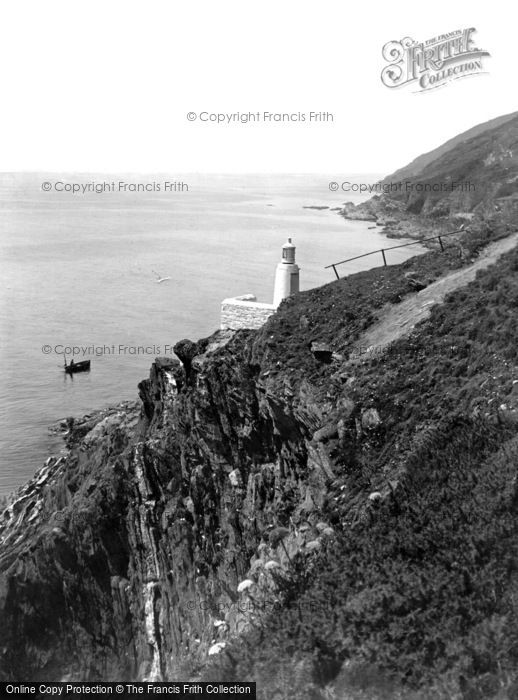 Photo of Polperro, The Lighthouse 1928