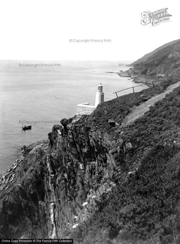 Polperro, the Lighthouse 1928