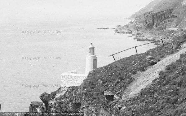 Photo of Polperro, The Lighthouse 1928