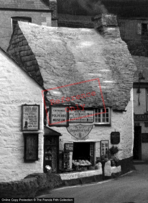 Photo of Polperro, The Old Museum c.1955