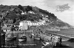 The Outer Harbour c.1958, Polperro