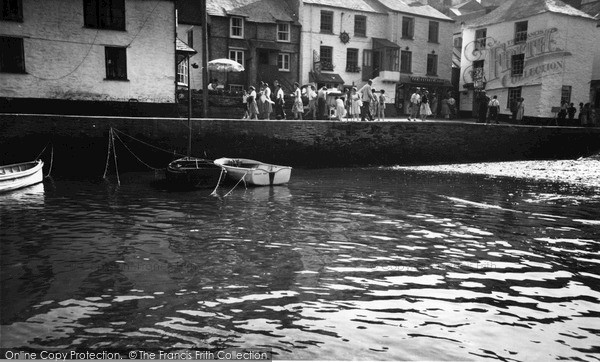 Photo of Polperro, The Pottery Shop c.1955