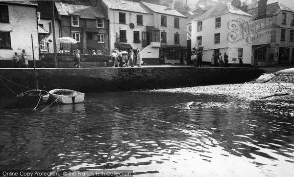 Photo of Polperro, The Pottery Shop c.1955