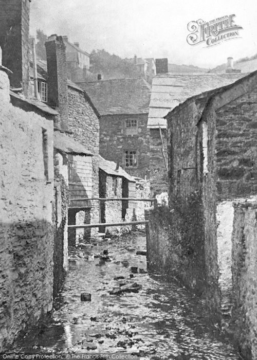 Photo of Polperro, The River c.1905
