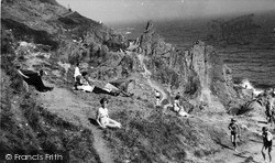 The Rocks c.1955, Polperro