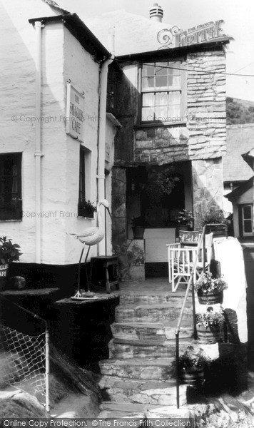 Photo of Polperro, The Smugglers Cafe c.1955