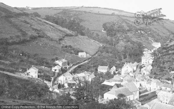 Photo of Polperro, The Village 1888