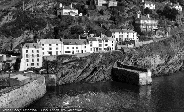 Photo of Polperro, The Warren From The Quay c.1955