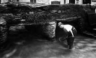 Workman At Saxon Bridge 1924, Polperro