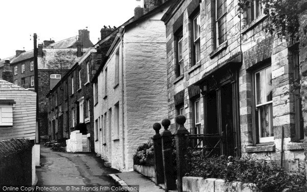 Photo of Polruan, East Street c.1965