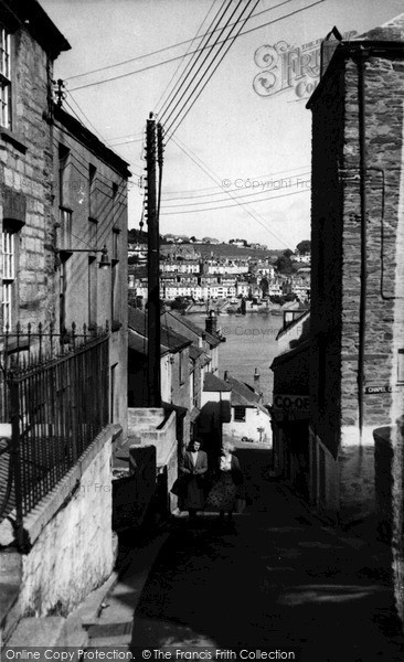 Photo of Polruan, Fore Street c.1955