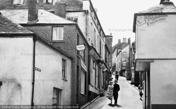 Photo of Polruan, Fore Street c.1955