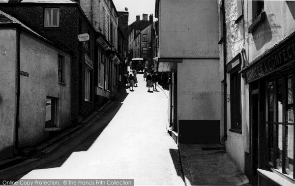 Photo of Polruan, Fore Street c.1955