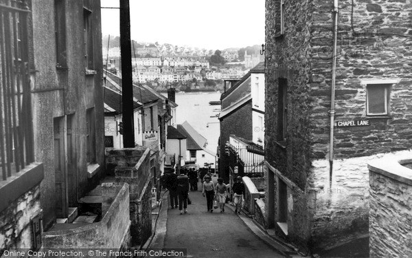 Photo of Polruan, Fore Street c.1965