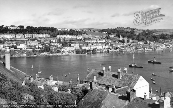 Photo of Polruan, Fowey Estuary c.1955