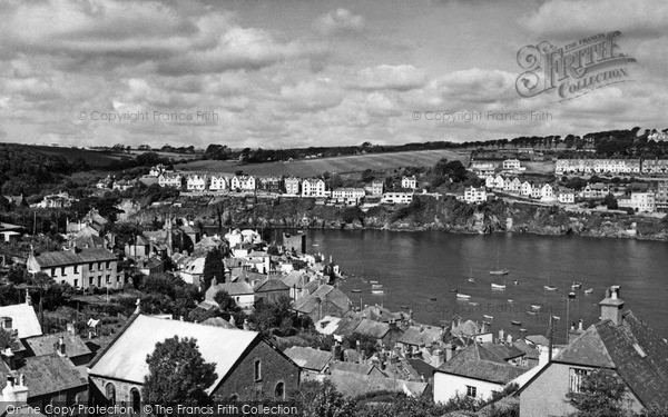 Photo of Polruan, Fowey Estuary c.1955