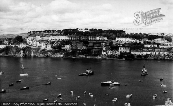 Photo of Polruan, Fowey Estuary c.1955