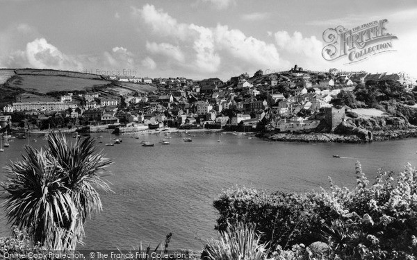 Photo of Polruan, From Fowey c.1960