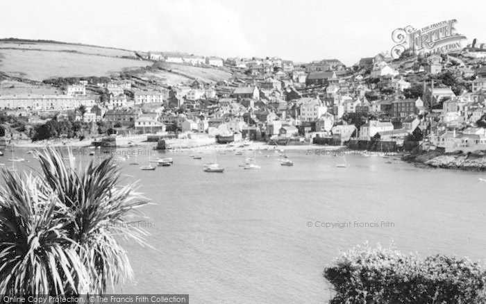 Photo of Polruan, From Fowey c.1960