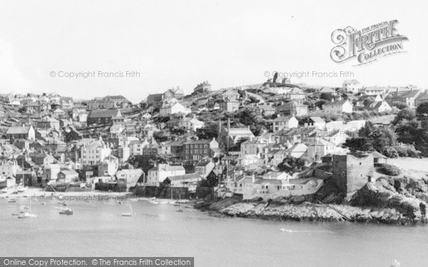 Photo of Polruan, From Fowey c.1960