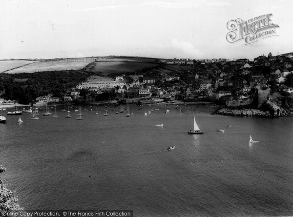Photo of Polruan, From Fowey c.1960