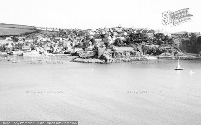 Photo of Polruan, From Fowey c.1960