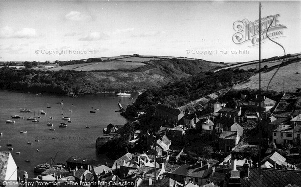 Photo of Polruan, From The Hill c.1955