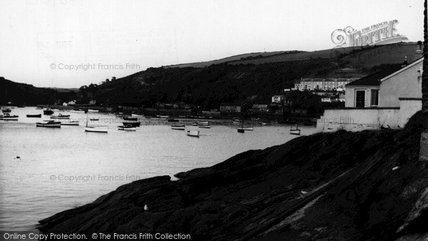 Photo of Polruan, From The South c.1955