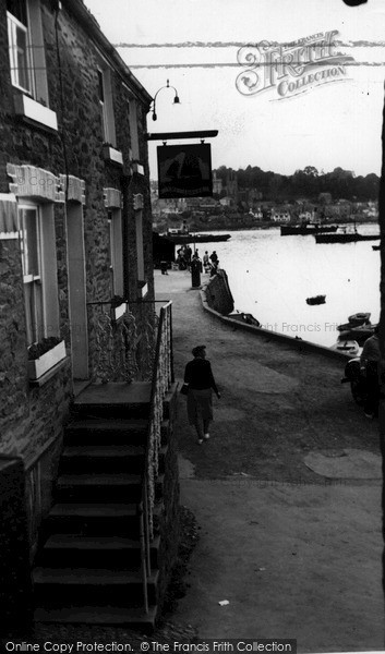 Photo of Polruan, Quayside c.1955
