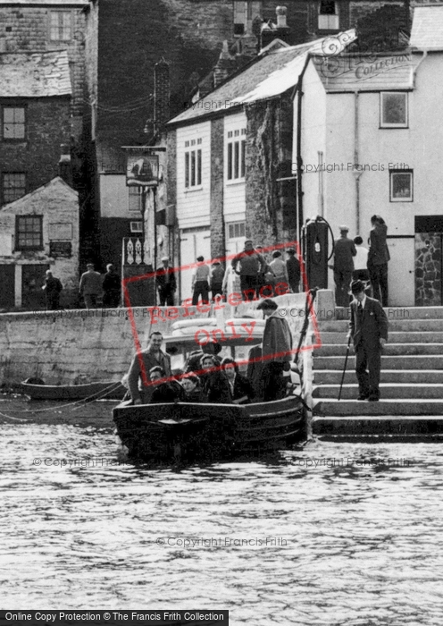 Photo of Polruan, The Ferry c.1955