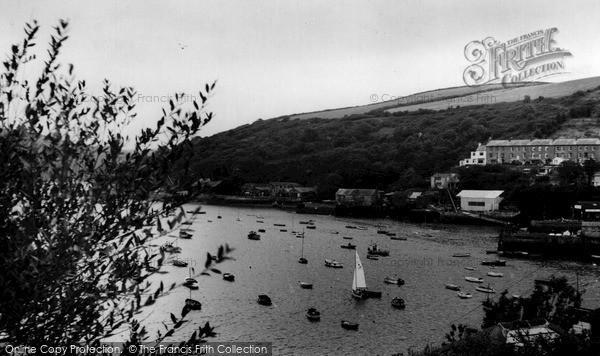 Photo of Polruan, The Harbour c.1965