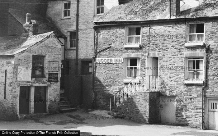 Photo of Polruan, The Lugger Inn c.1955