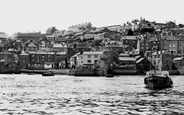 The Quay And Ferry c.1955, Polruan