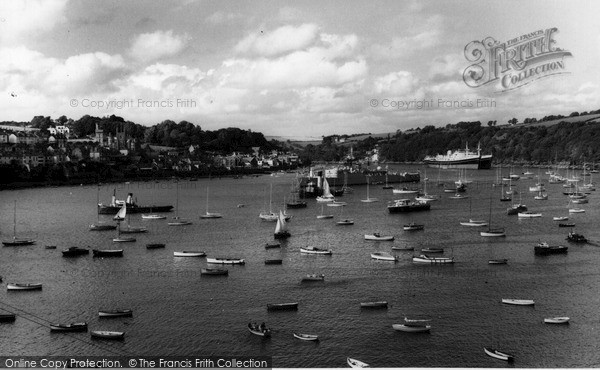 Photo of Polruan, The River And Fowey c.1965