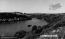 The River Fowey c.1955, Polruan