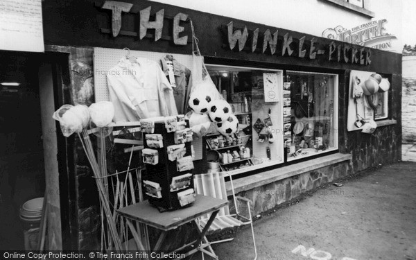 Photo of Polruan, the Winkle Picker c1965