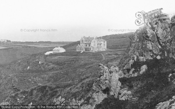 Photo of Polurrian Bay, Polurrian Hotel 1895