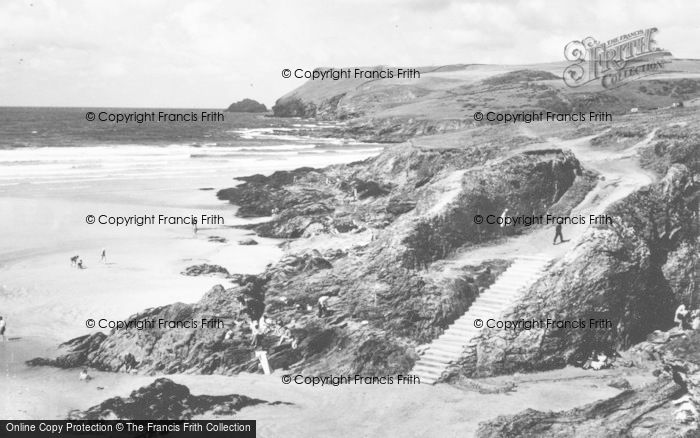 Photo of Polzeath, Atlantic Steps c.1960