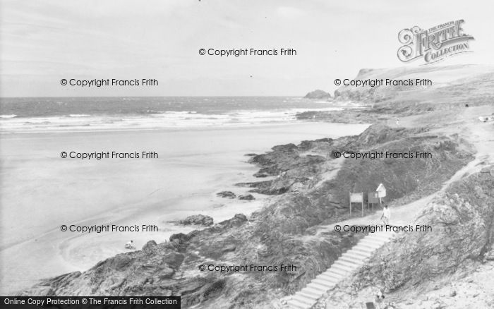 Photo of Polzeath, Atlantic Steps c.1960