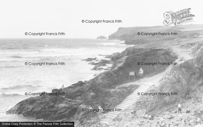 Photo of Polzeath, Atlantic Steps c.1960