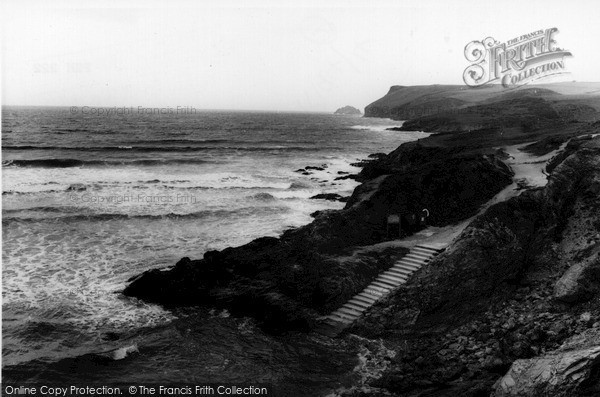 Photo of Polzeath, Atlantic Steps c.1960