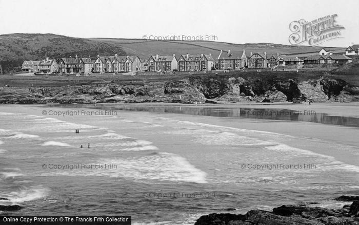 Photo of Polzeath, Atlantic Terrace From The Sands 1911