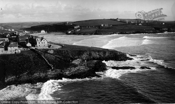 Photo of Polzeath, Bay c.1950