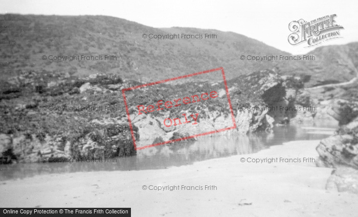 Photo of Polzeath, Beach And Rocks c.1935