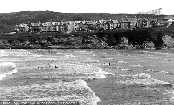 Photo of Polzeath, Beach c.1950