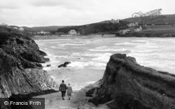 Beach From The Steps c.1935, Polzeath